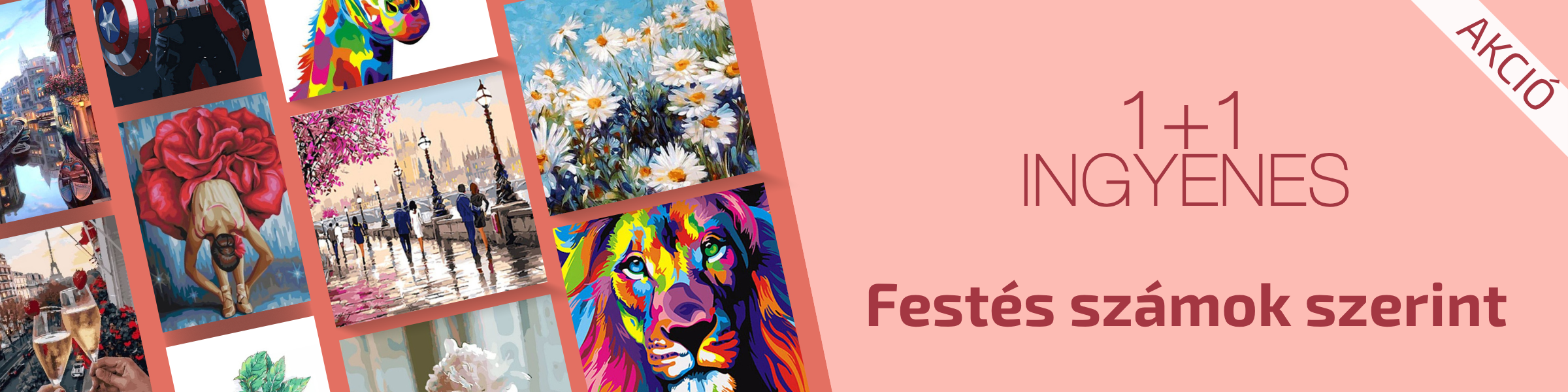 Kategória 1+1 Festés számok szerint